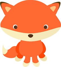 a cute orange fox